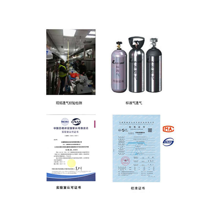氣體(ti) 探測器校準檢測